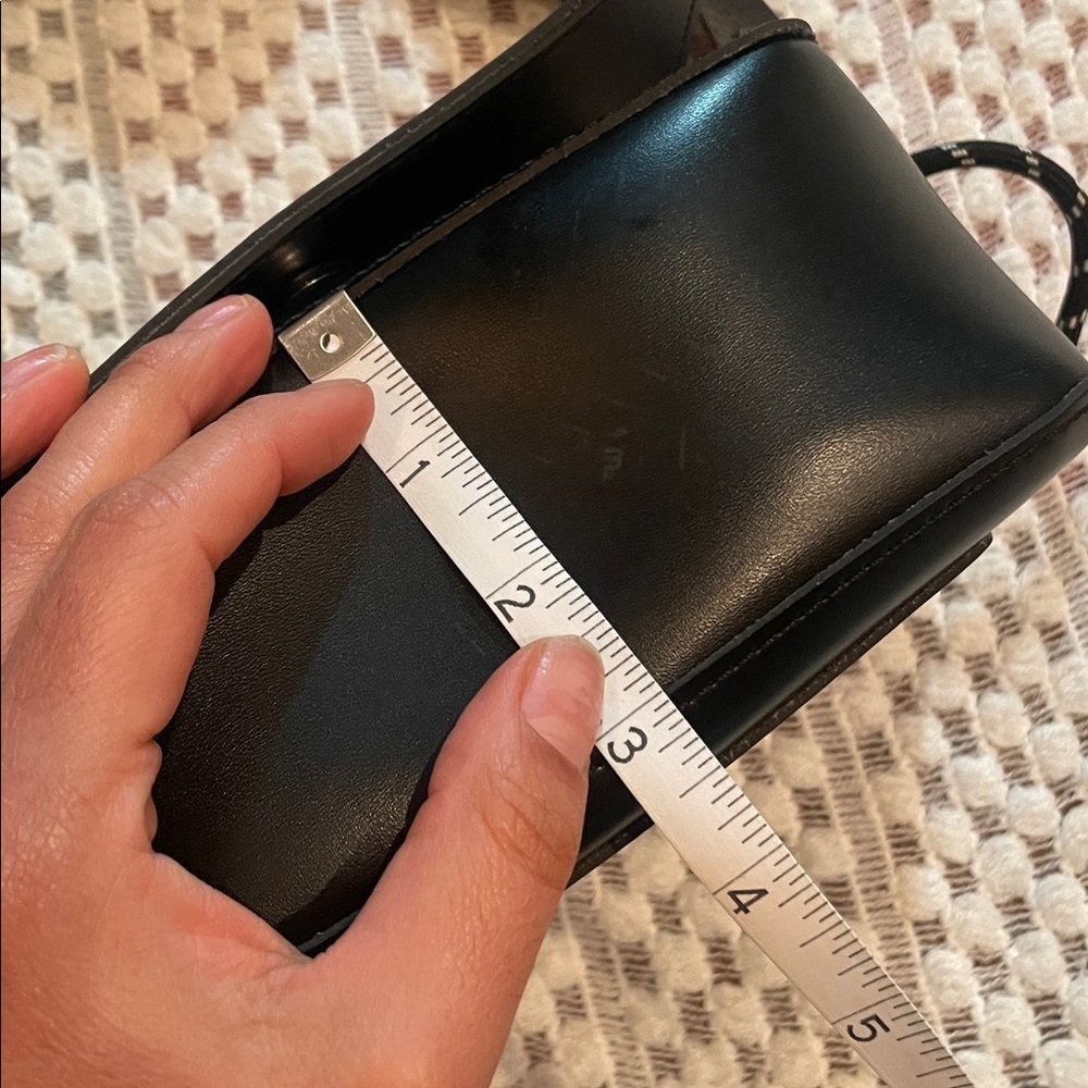 Claudia Canova Faux Leather Crossbody Bag with Adjustable Strap - Picture 13 of 14